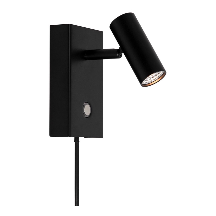 Nordlux - LED Zatemnitveni stenski reflektor OMARI LED/3,2W/230V črna
