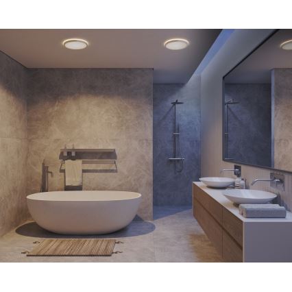 Nordlux - LED zatemnljivo stropno svetilo za kopalnico OJA LED/14,5W/230V 3000/4000K IP54 premer 30 cm