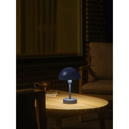 Nordlux - LED zatemnljiva polnilna zunanja namizna svetilka na dotik ELLEN LED/2,8W/3,7V IP44 modra