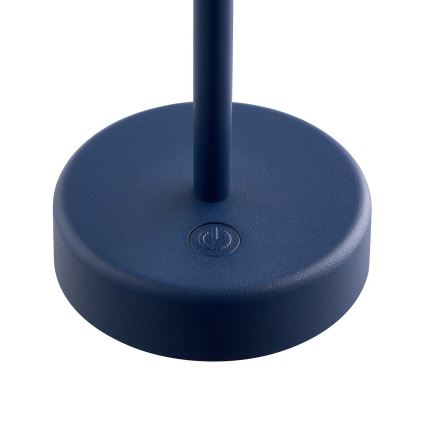 Nordlux - LED zatemnljiva polnilna zunanja namizna svetilka na dotik ELLEN LED/2,8W/3,7V IP44 modra