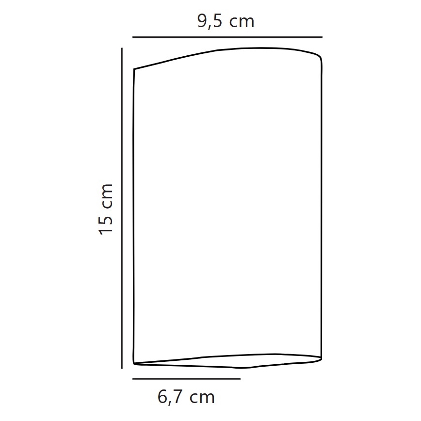 Nordlux - LED Zunanja stenska svetilka ASBOL LED/13,3W/230V 3000K IP44