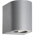 Nordlux - LED zunanja stenska svetilka CANTO 2xLED/5,5W/230V IP44 siva