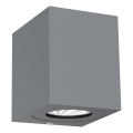 Nordlux - LED zunanja stenska svetilka CANTO 2xLED/5W/230V IP44 siva