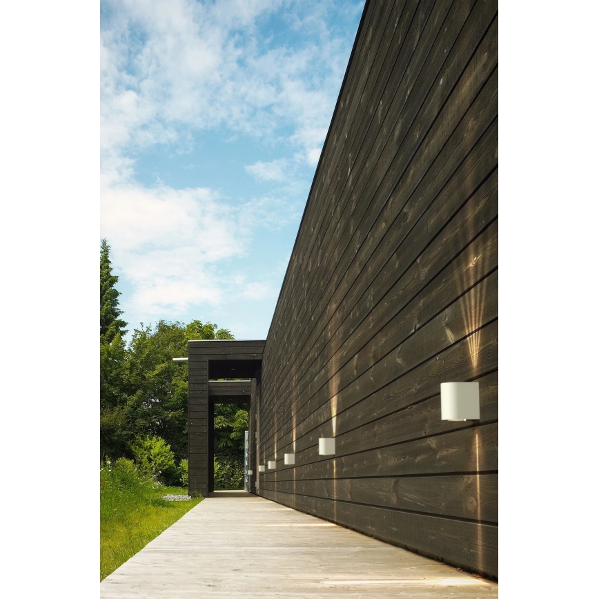 Nordlux - LED zunanja stenska svetilka CANTO 2xLED/6W/230V IP44 bela