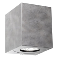 Nordlux - LED zunanja stenska svetilka CANTO, 2×LED/6 W/230 V, IP44, srebrna