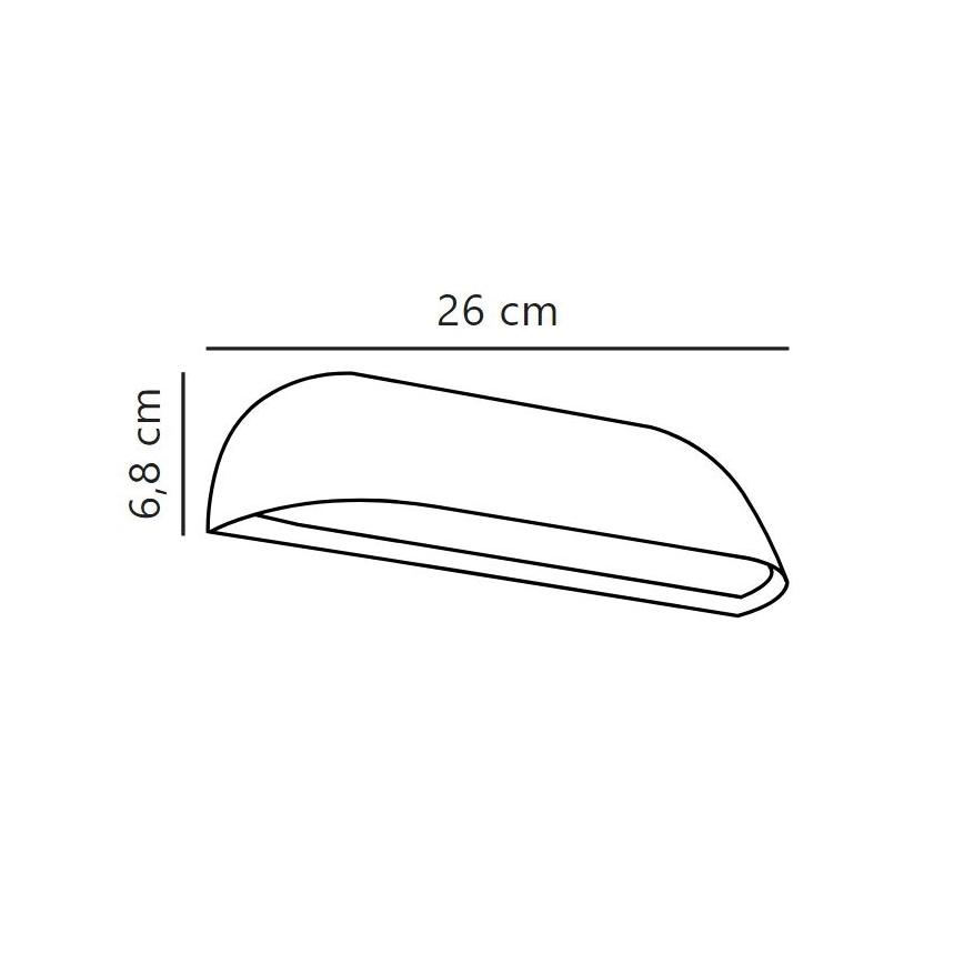 Nordlux - LED Zunanja stenska svetilka FRONT LED/9,5W/230V IP44
