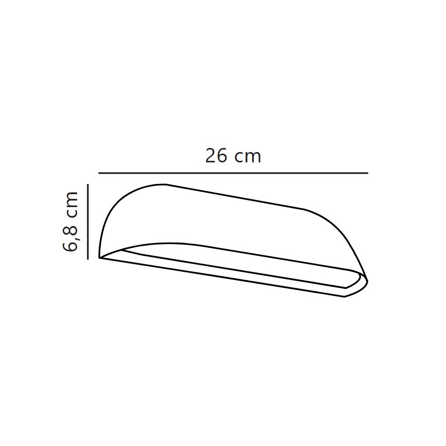 Nordlux - LED zunanja stenska svetilka FRONT LED/9,5W/230V IP44