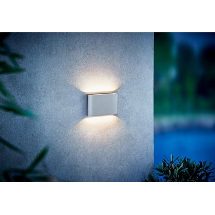 Nordlux - LED zunanja stenska svetilka KINVER LED/8,5W/230V IP54 bela