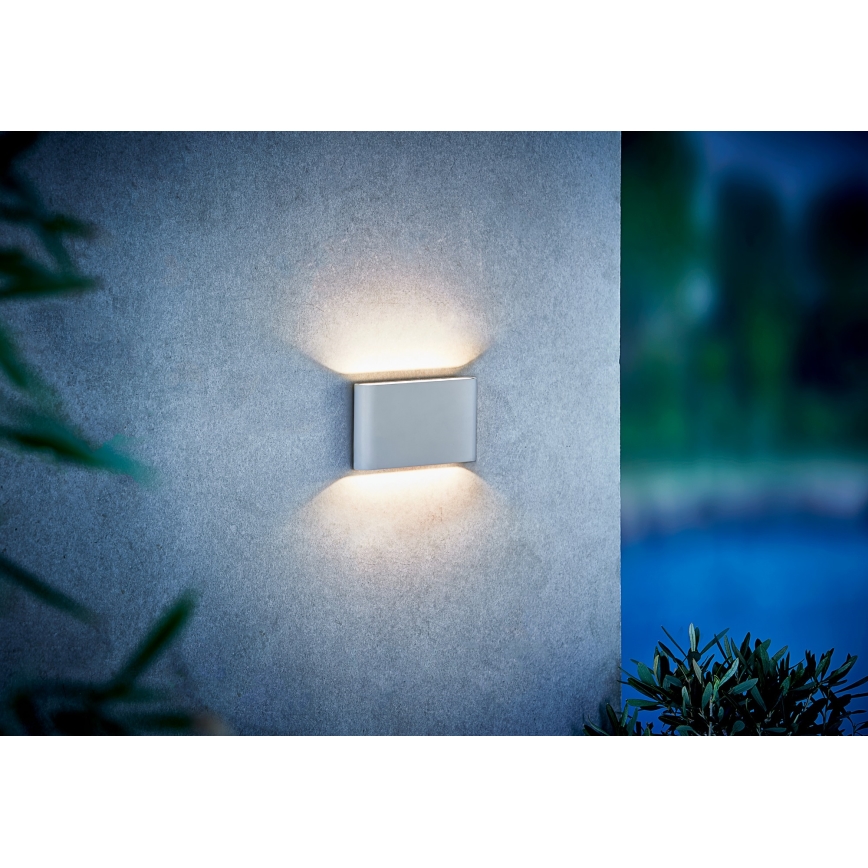 Nordlux - LED zunanja stenska svetilka KINVER LED/8,5W/230V IP54 bela