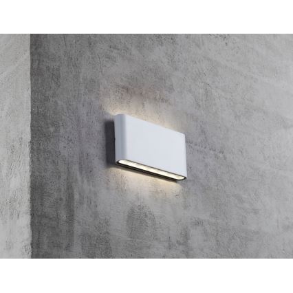 Nordlux - LED zunanja stenska svetilka KINVER LED/8,5W/230V IP54 bela