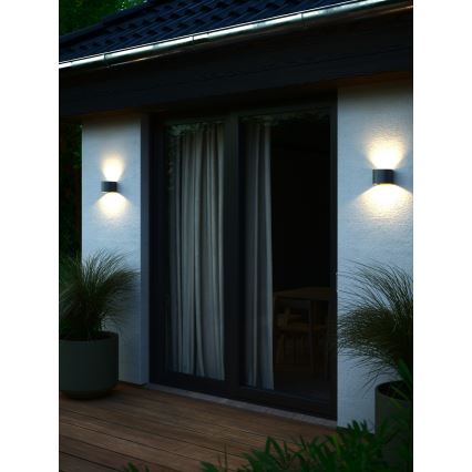 Nordlux - LED zunanja stenska svetilka MILDA LED/4,9W/230V IP44 antracit