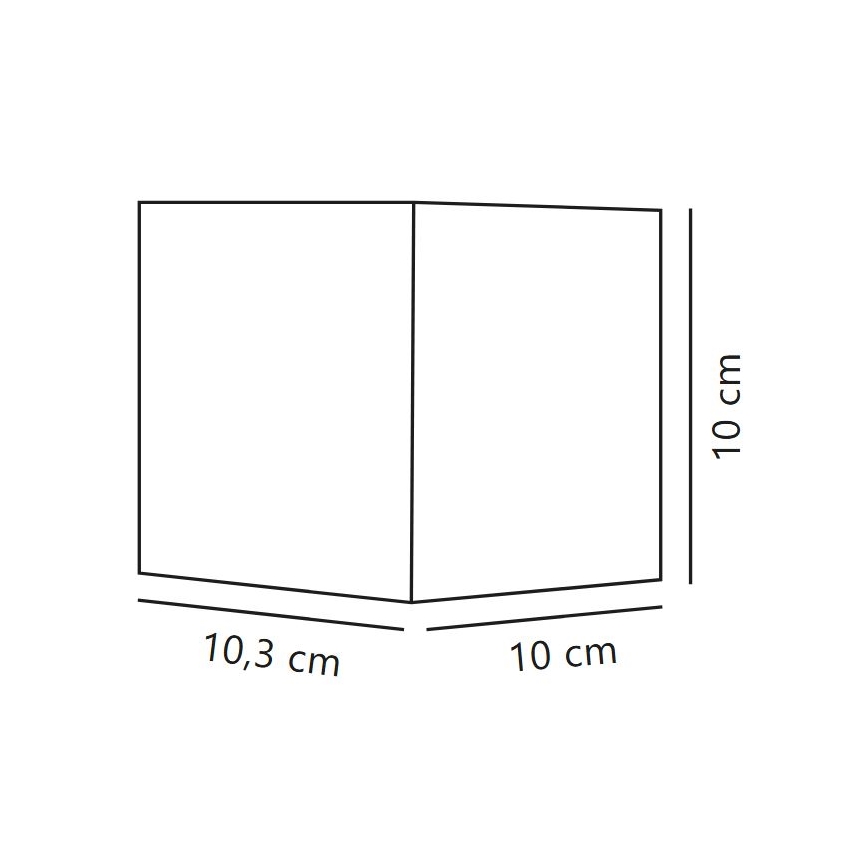 Nordlux - LED zunanja stenska svetilka MILDA LED/4,9W/230V IP44 antracit