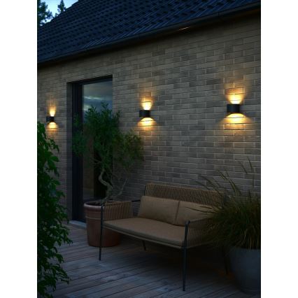 Nordlux - LED Zunanja stenska svetilka MILDA LED/4,9W/230V IP44 črna