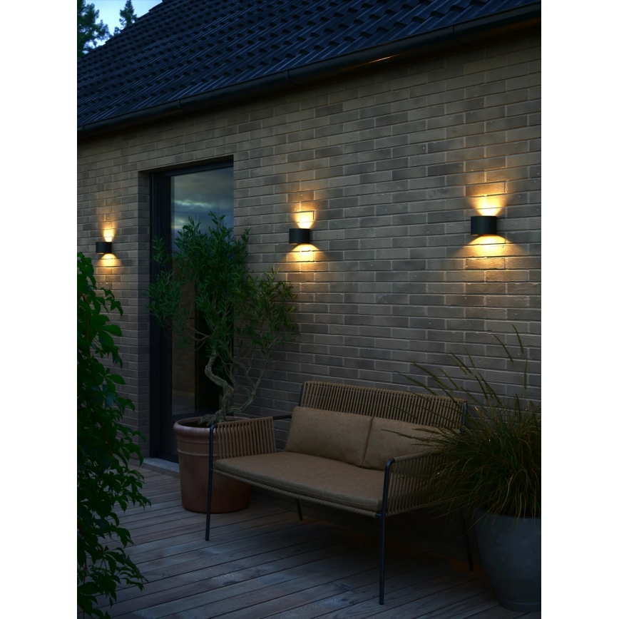 Nordlux - LED Zunanja stenska svetilka MILDA LED/4,9W/230V IP44 črna