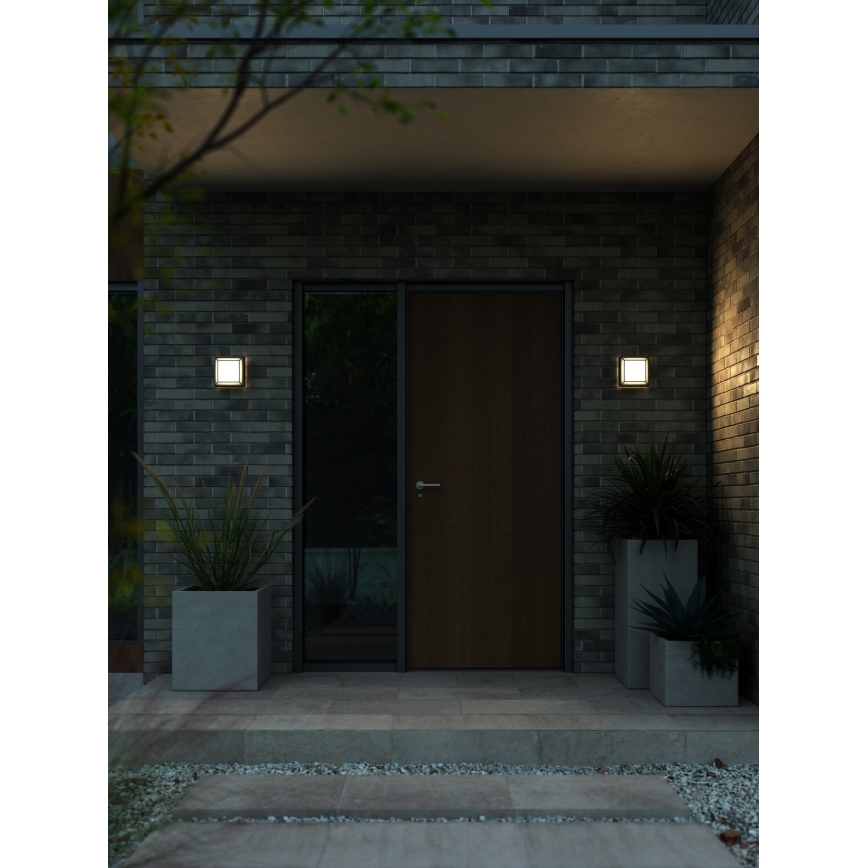 Nordlux - LED Zunanja stenska svetilka OLIVER LED/9W/230V IP54 17,5x17,5 cm