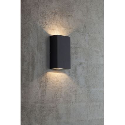 Nordlux - LED Zunanja stenska svetilka ROLD LED/10,5W/230V IP54 črna