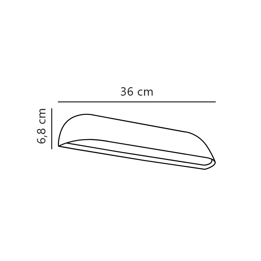 Nordlux - LED zunanje stensko svetilo FRONT LED/11W/230V IP44