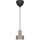 Nordlux - Lestenec MATIS 1xE27/40W/230V rjav