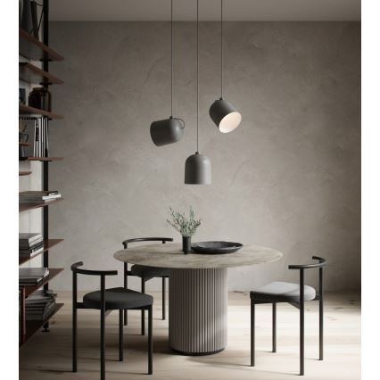 Nordlux - Lestenec na kablu ANGLE 1xE27/25W/230V siva