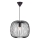 Nordlux - Lestenec na kablu BERONI 1xE27/60W/230V črna, Ø 40 cm