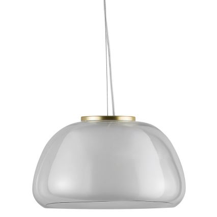 Nordlux - Lestenec na kablu JELLY 1xE27/40W/230V bela/prozorna