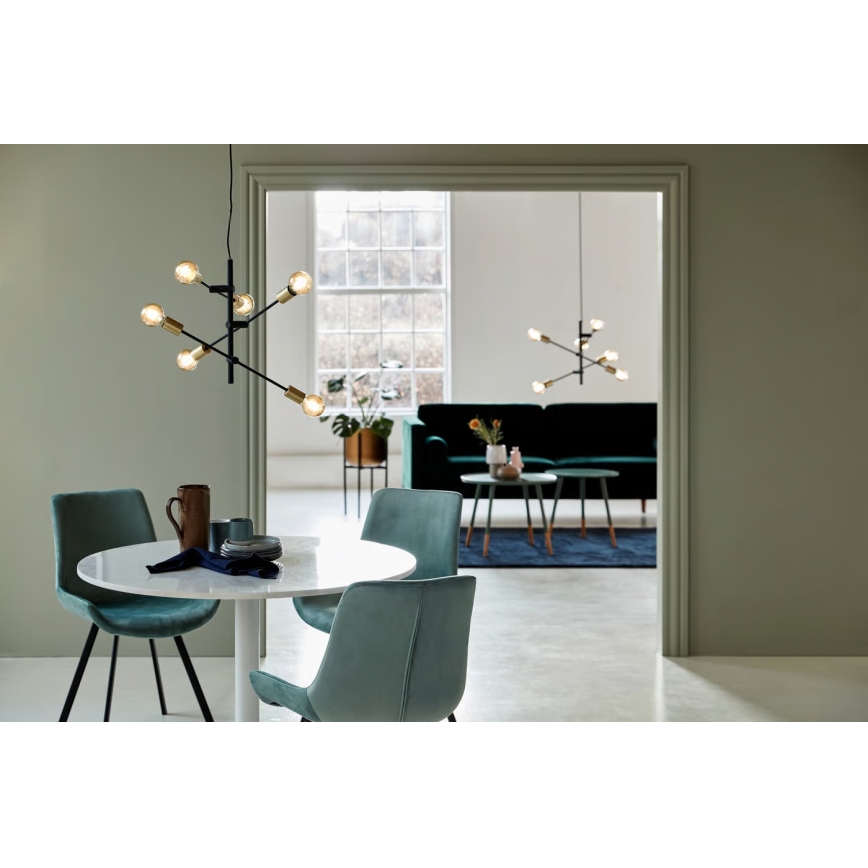 Nordlux - Lestenec na kablu JOSEFINE 6xE27/25W/230V