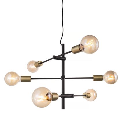 Nordlux - Lestenec na kablu JOSEFINE 6xE27/25W/230V