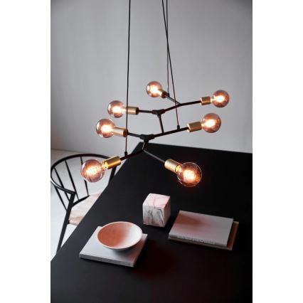 Nordlux - Lestenec na kablu JOSEFINE 7xE27/60W/230V