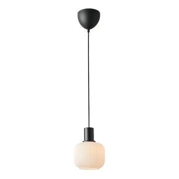 Nordlux - Lestenec na kablu MILFORD 1xE27/40W/230V črna