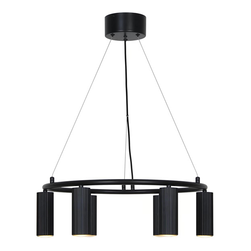 Nordlux - Lestenec na kablu VICO 6xGU10/5W/230V črna