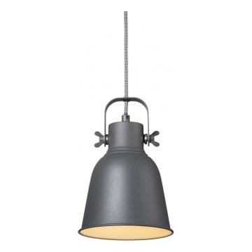 Nordlux - Lestenec na vrvici ADRIAN 1xE27/25W/230V pr. 16 cm antracit