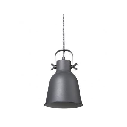 Nordlux - Lestenec na vrvici ADRIAN 1xE27/25W/230V pr. 16 cm antracit