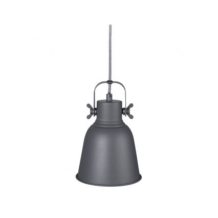 Nordlux - Lestenec na vrvici ADRIAN 1xE27/25W/230V pr. 16 cm antracit