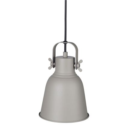 Nordlux - Lestenec na vrvici ADRIAN 1xE27/25W/230V pr. 16 cm siva