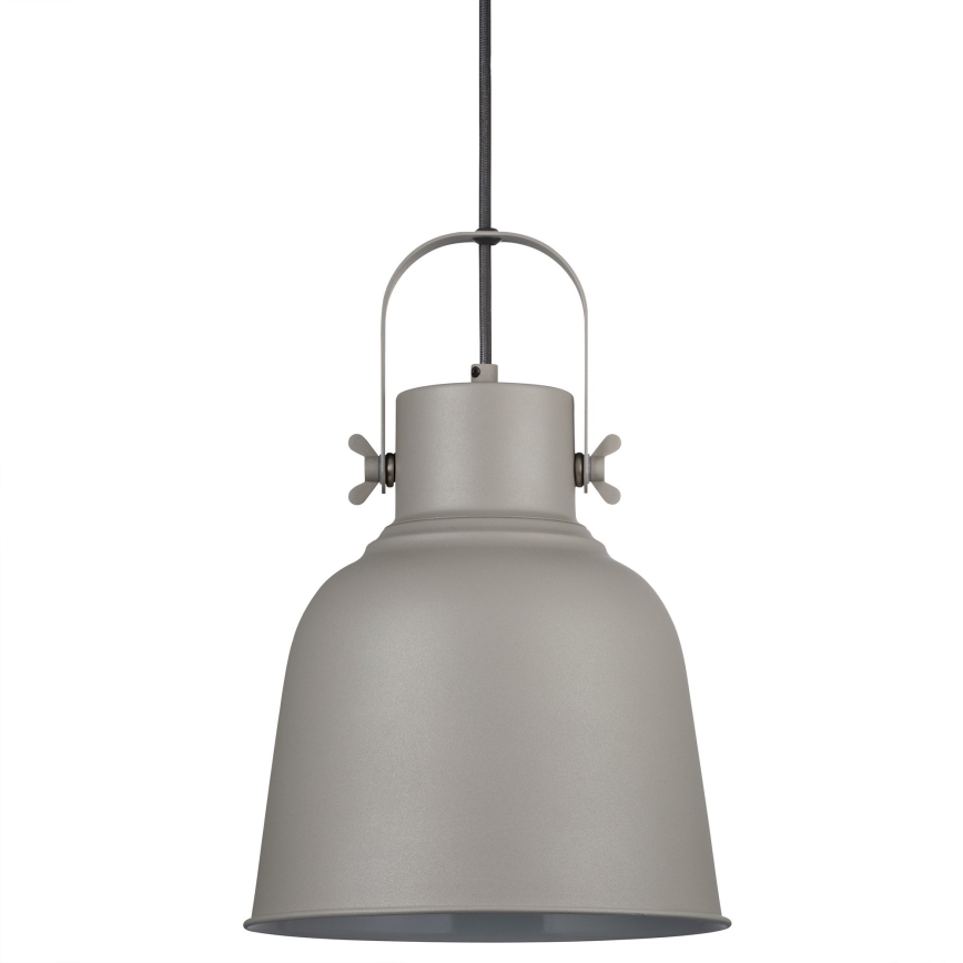 Nordlux - Lestenec na vrvici ADRIAN 1xE27/25W/230V pr. 25 cm siva