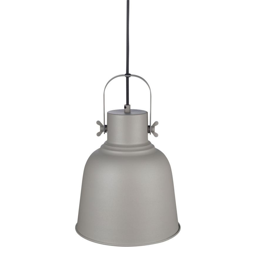 Nordlux - Lestenec na vrvici ADRIAN 1xE27/25W/230V pr. 25 cm siva
