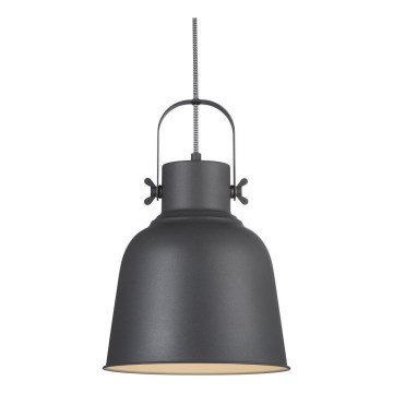 Nordlux - Lestenec na vrvici ADRIAN 1xE27/40W/230V pr. 25 cm antracit