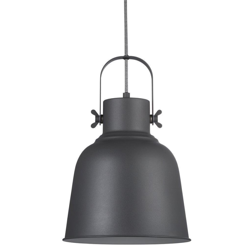 Nordlux - Lestenec na vrvici ADRIAN 1xE27/40W/230V pr. 25 cm antracit