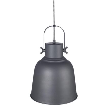 Nordlux - Lestenec na vrvici ADRIAN 1xE27/40W/230V pr. 25 cm antracit