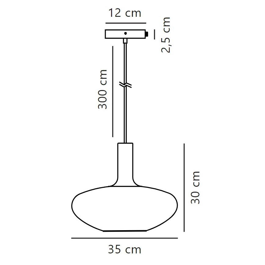 Nordlux - Lestenec na vrvici ALTON 1xE27/60W/230V bela/črna/medenina