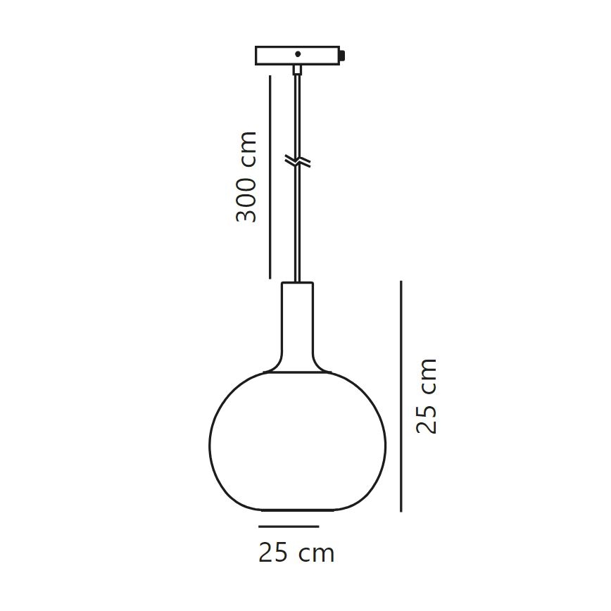 Nordlux - Lestenec na vrvici ALTON 1xE27/60W/230V črna
