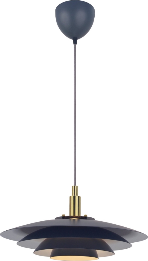 Nordlux - Lestenec na vrvici BRETAGNE 1xG9/25W/230V antracit