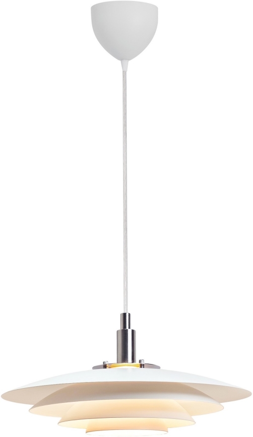 Nordlux - Lestenec na vrvici BRETAGNE 1xG9/25W/230V bela