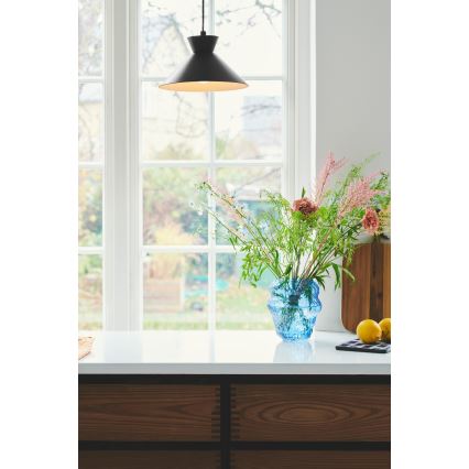 Nordlux - Lestenec na vrvici DIAL 1xE27/40W/230V pr. 25 cm črna