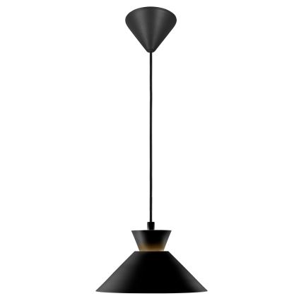Nordlux - Lestenec na vrvici DIAL 1xE27/40W/230V pr. 25 cm črna