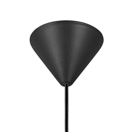Nordlux - Lestenec na vrvici DIAL 1xE27/40W/230V pr. 25 cm črna