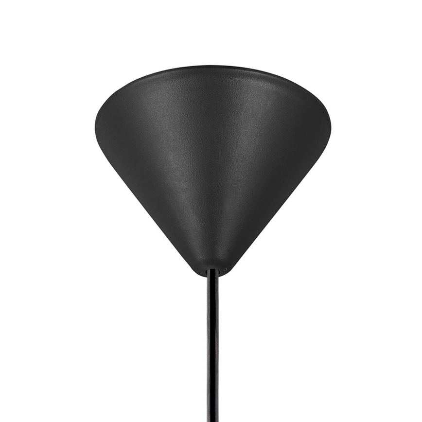 Nordlux - Lestenec na vrvici DIAL 1xE27/40W/230V pr. 25 cm črna