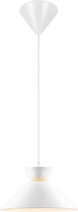 Nordlux - Lestenec na vrvici DIAL 1xE27/40W/230V pr. 25 cm bela