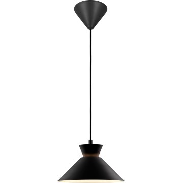 Nordlux - Lestenec na vrvici DIAL 1xE27/40W/230V pr. 25 cm črna