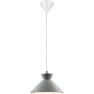 Nordlux - Lestenec na vrvici DIAL 1xE27/40W/230V pr. 25 cm siva